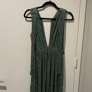 Sabina Musayev Green Maxi Dress